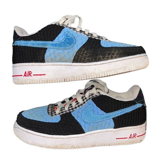 Nike Women's 7 Youth Air Force 1 LV8 GS Sneaker RARE DZ5302-001 - Picture 1 of 6